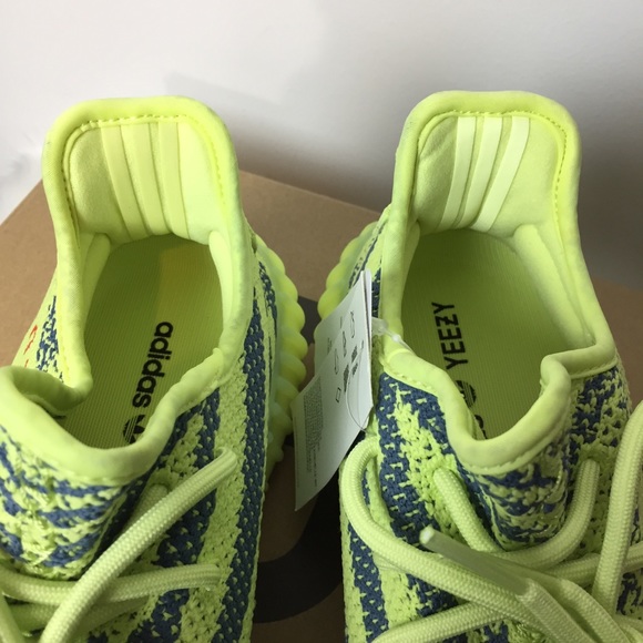 SOLD Adidas Yeezy Boost 350 V2 Semi Frozen Yellow - Picture 5 of 8